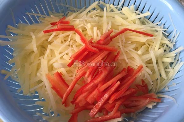 清炒土豆丝的做法图解2