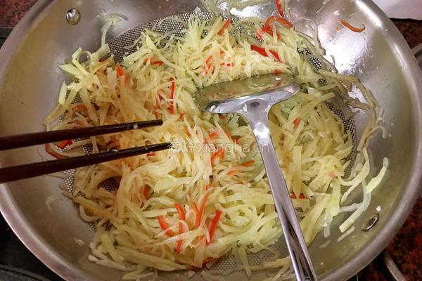 清炒土豆丝的做法图解5