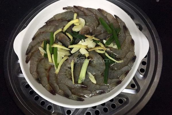 清蒸虾的做法图解4
