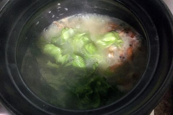 鲜虾瘦肉粥的做法图解9