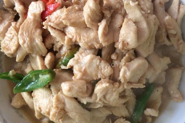 清炒鸡胸肉的做法图解6