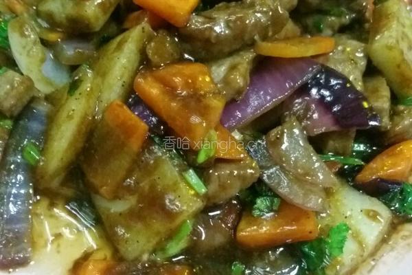 饵块炒牛柳的做法图解9