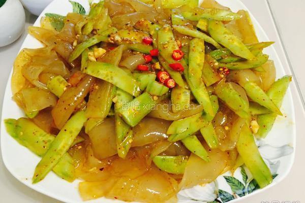凉拌东北拉皮的做法图解5