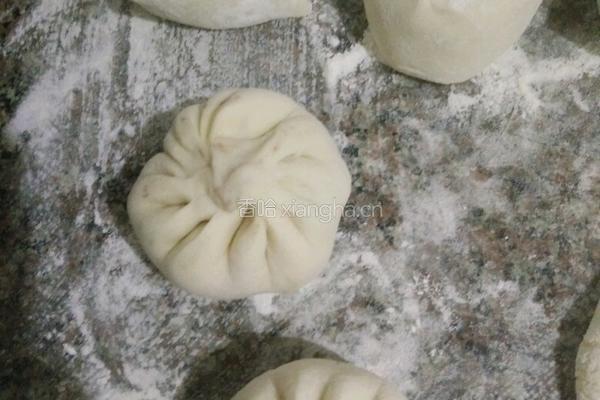 自制豆沙包的做法图解5