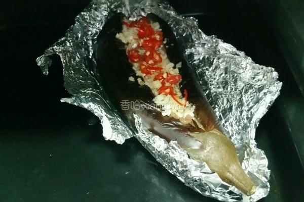 烤茄子的做法图解13