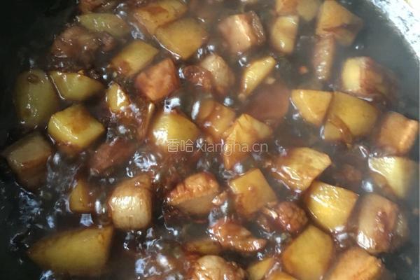 土豆烧肉的做法图解7