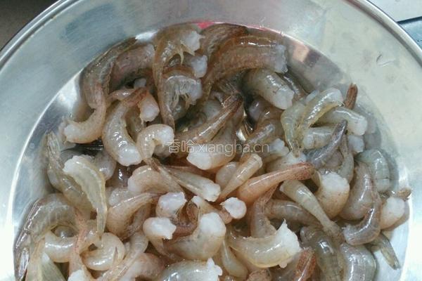 泡姜河虾的做法图解3