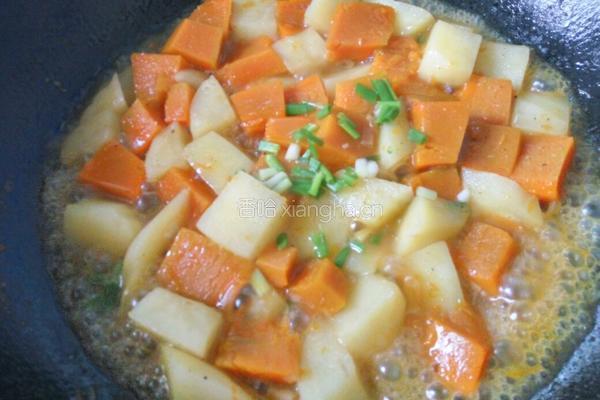 土豆炖南瓜的做法图解9