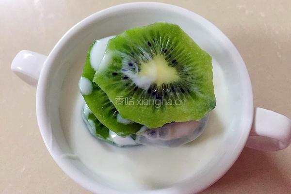 自制酸奶水果捞的做法图解6