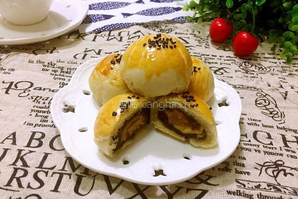 蛋黄酥的做法图解28