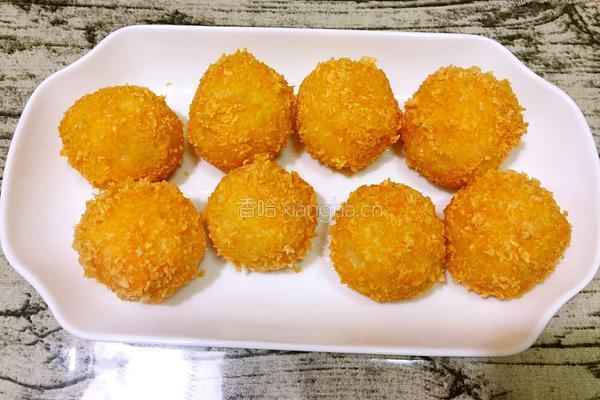 芝士炸饭团的做法图解13
