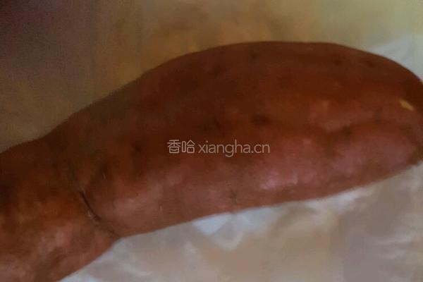 烤箱版烤红薯的做法图解2