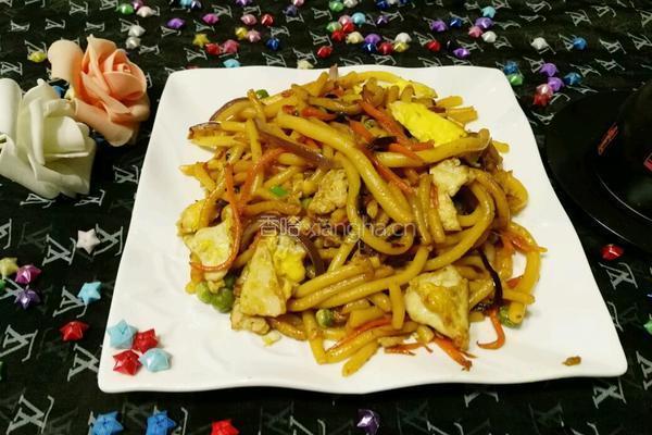 风味炒馇子的做法图解6
