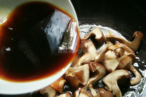 蚝油香菇花菜的做法图解8