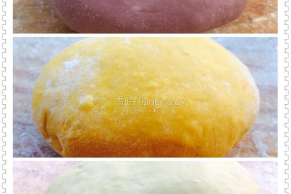 彩色玫瑰花卷的做法图解4