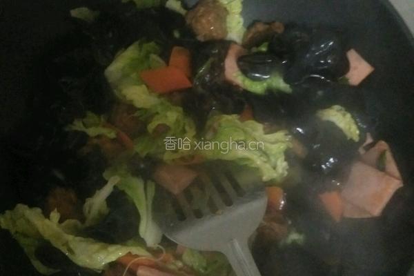 家常小炒的做法图解3