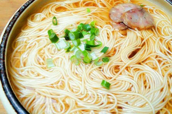阳春面的做法图解6