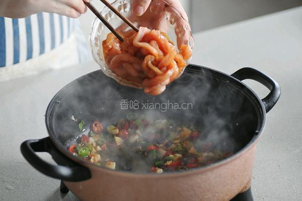 香干肉丝的做法图解4