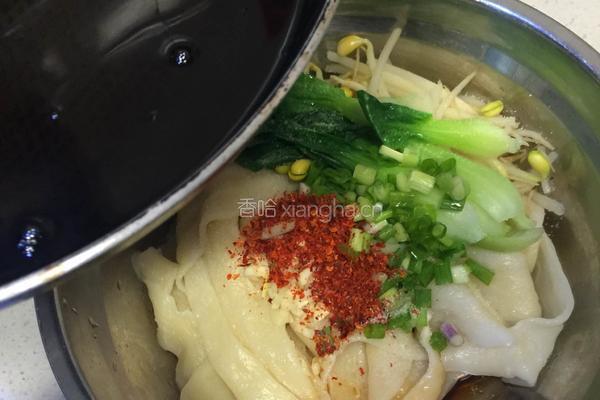 陕西油泼扯面的做法图解13
