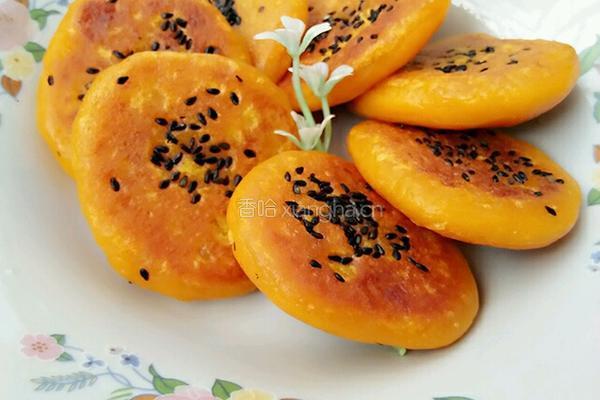 芝麻南瓜饼的做法图解11