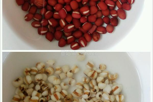 红豆薏仁粥的做法图解1