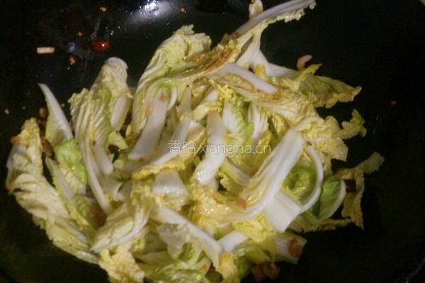 干煸娃娃菜的做法图解5
