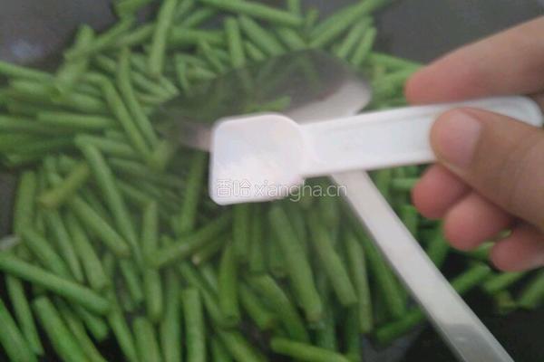 豆角火腿的做法图解4