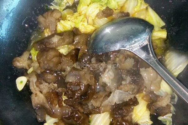 黑白菜的做法图解11