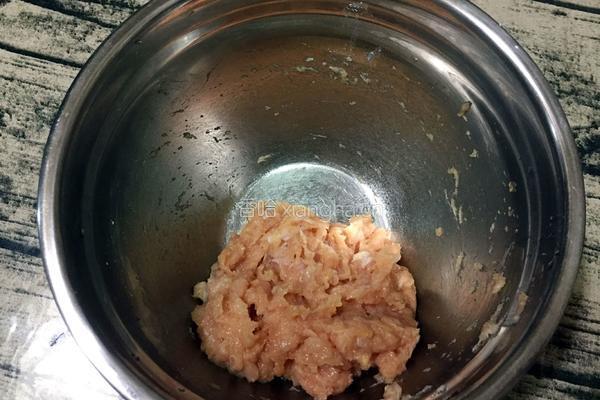 芝心鸡肉丸的做法图解3