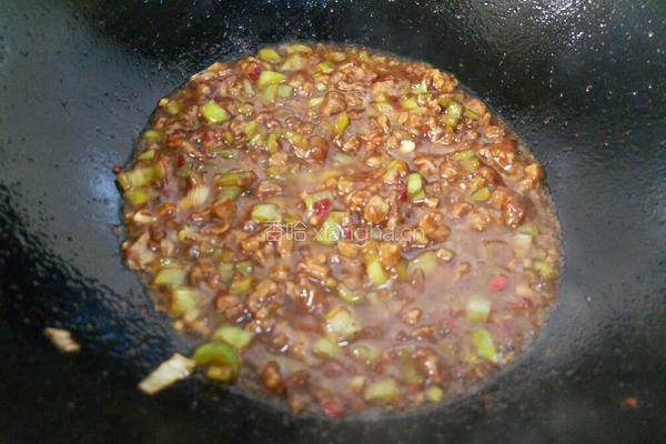 肉酱面的做法图解14