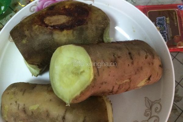 电饭煲地瓜的做法图解5
