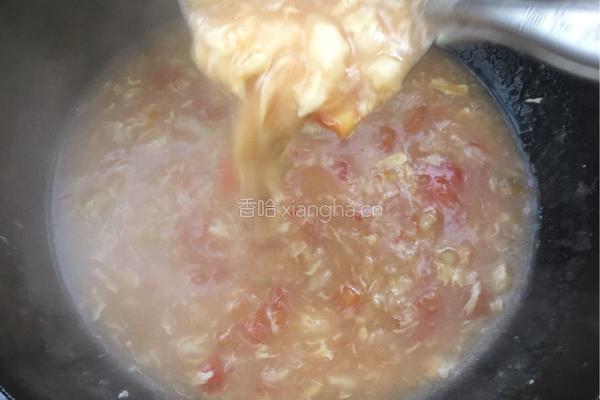 西红柿鸡蛋疙瘩汤的做法图解9