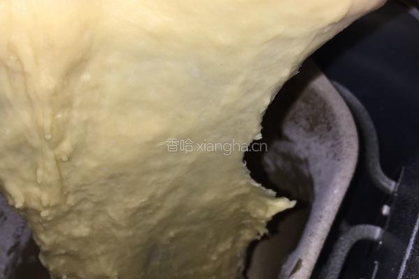 月牙面包(超级松软拉丝)的做法图解3
