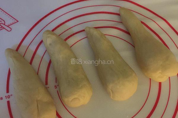月牙面包(超级松软拉丝)的做法图解6
