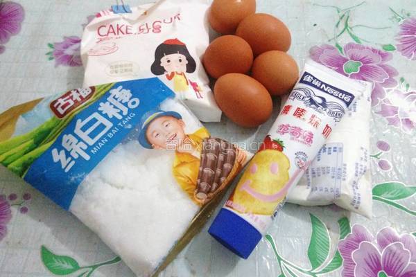 普通电饭煲蛋糕的做法图解1