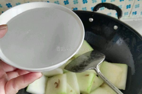 鸡油冬瓜的做法图解6