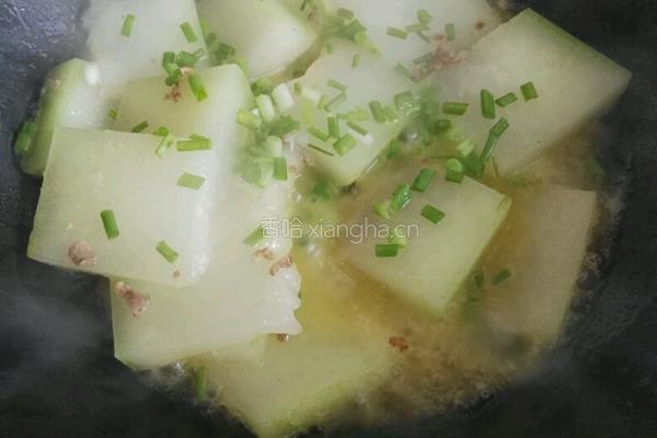 鸡油冬瓜的做法图解7
