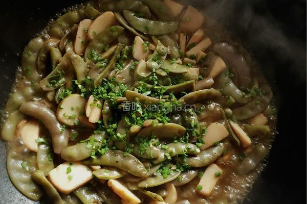 扁豆炖芋头的做法图解10