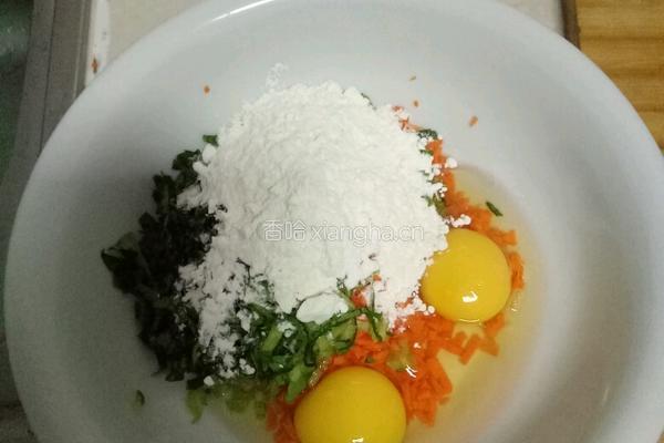 煎鸡蛋饼的做法图解1