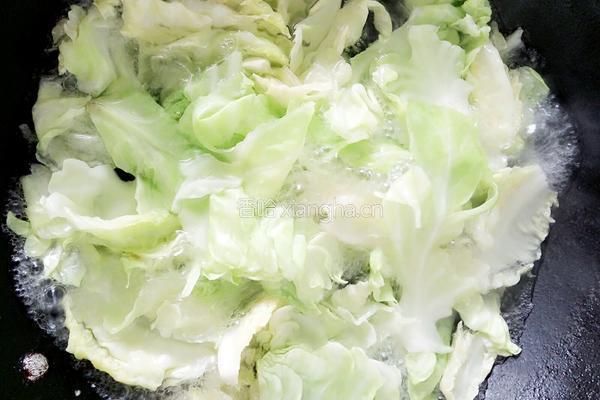 手撕包菜拌粉条的做法图解3