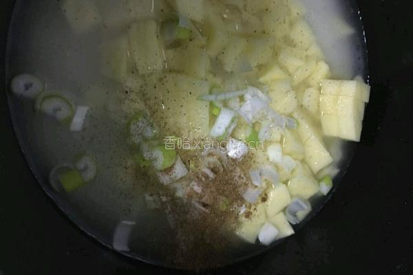 土豆焖饭的做法图解3