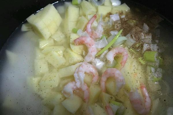 土豆焖饭的做法图解7