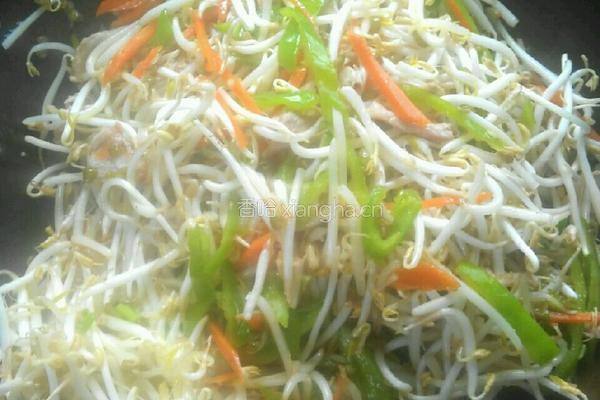 清炒绿豆芽的做法图解4