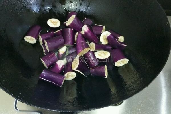 酱爆茄子段的做法图解8