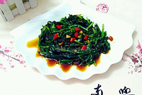 炒韭菜的做法图解7