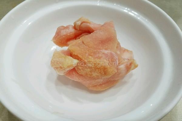柚子皮炒肉的做法图解4