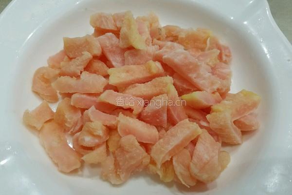 柚子皮炒肉的做法图解5