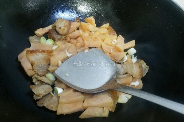 柚子皮炒肉的做法图解13