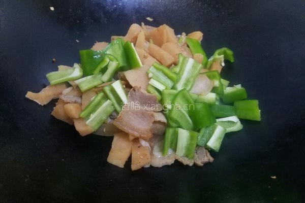 柚子皮炒肉的做法图解14