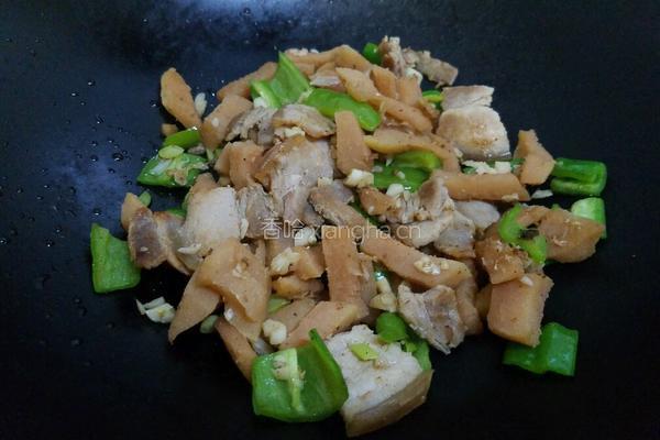 柚子皮炒肉的做法图解15